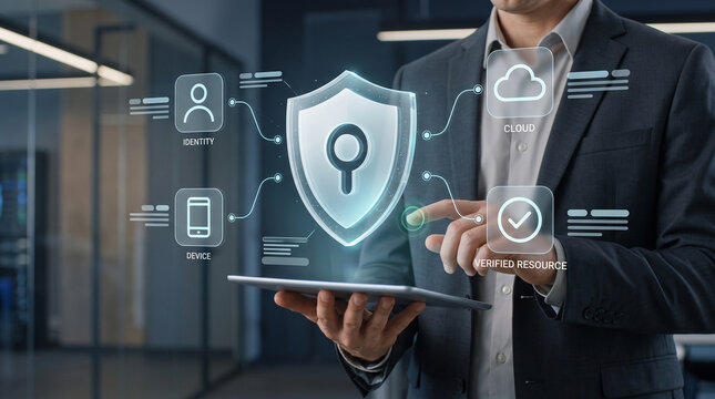 Identity access management interface for cloud security, device verification and enterprise zero trust protection