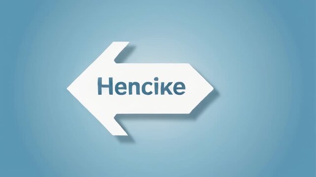 animated helium and hencike logos floating in blue space