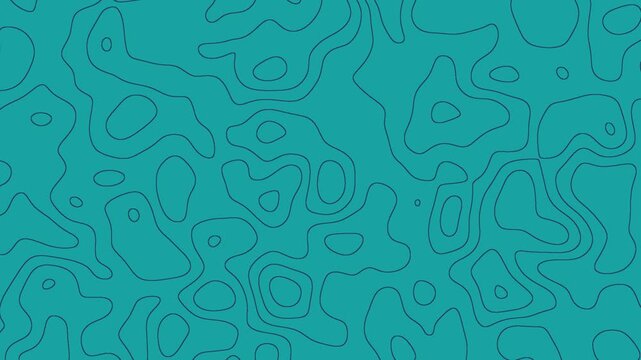  Topographic Map 4K Wallpaper Animation for Modern and Geometric Visuals