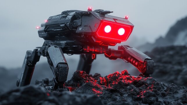 Futuristic robot
