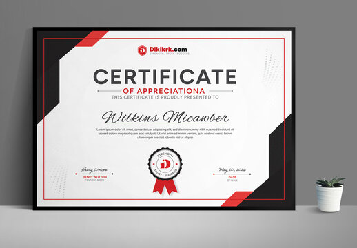 Brand Certificate Design