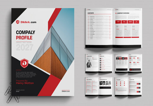 Company Profile Brochure Template