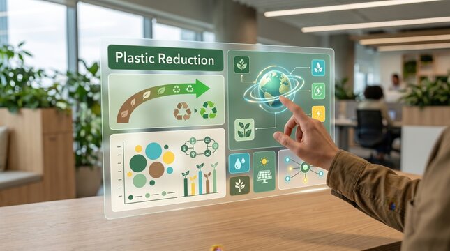 Sustainability - Plastic Reduction Interface and Virtual Control Panels