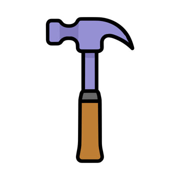 Illustration of a hammer