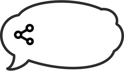 Obraz premium question mark speech bubble