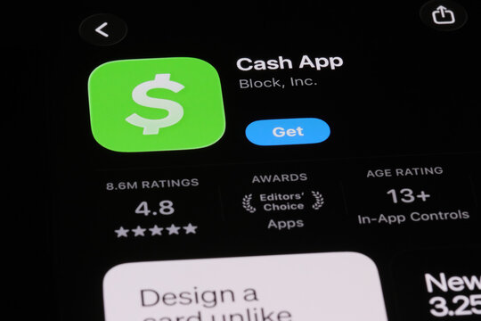 Shanghai,China-July 31st 2026: Cash App icon brand logo
