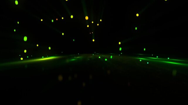 night traffic lights