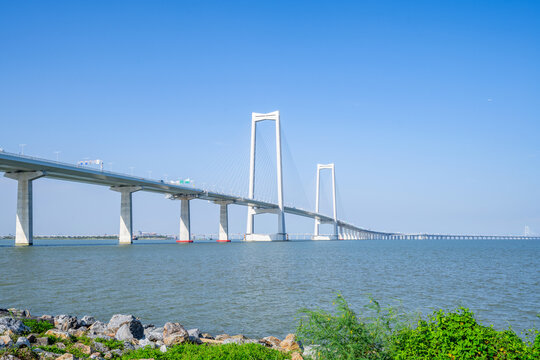Shenzhen-Zhongshan Link Cross-Sea Bridge, Zhongshan, China
