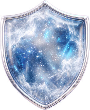 Frozen Ice Shield Glass Icon
