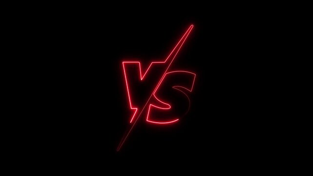 VS versus bars neon animated versus vs bars neon, VS versus bars neon animation on background VS versus bars neon animated, VS versus bars neon animated versus vs bars black screen