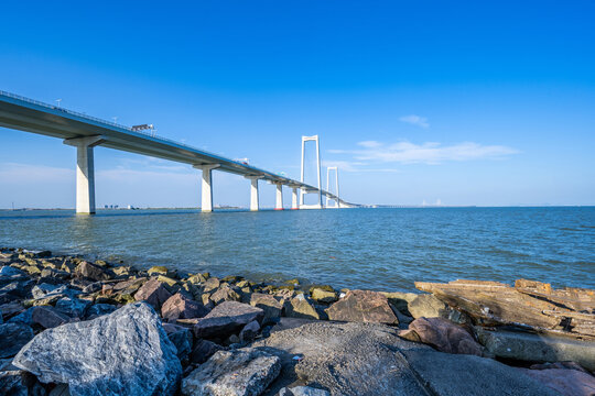 Shenzhen-Zhongshan Link Cross-Sea Bridge, Zhongshan, China