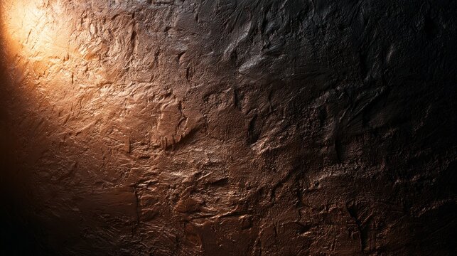 Rough textured background with dramatic lighting and warm tones