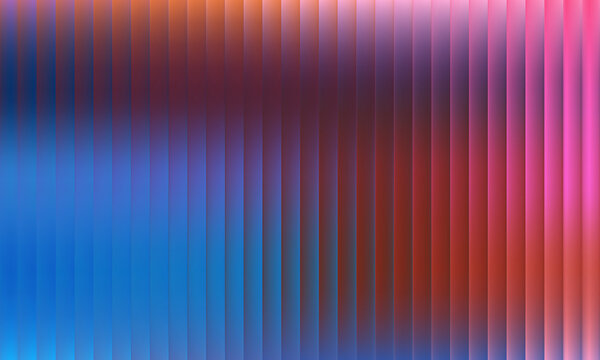 Vertical stripes background featuring a vibrant gradient transition of smooth blue and soft pink colors creating a modern minimalist digital wallpaper for your creative project