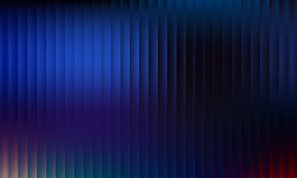 Abstract vertical stripes background featuring deep blue gradients with soft luminous light effects creating a modern sleek texture for professional digital graphic design project presentations