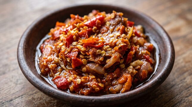 Spicy chili sambal