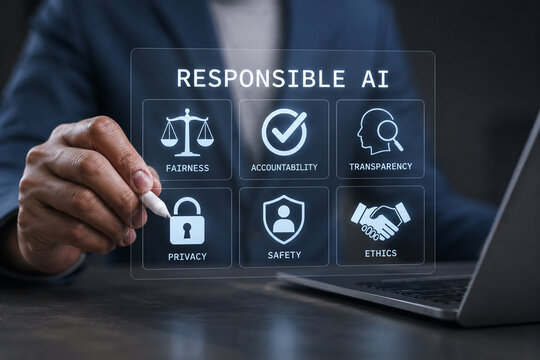 Exploring the Principles of Responsible Artificial Intelligence Through Key Concepts Such as Fairness, Accountability, and Ethics in a Modern Workspace 