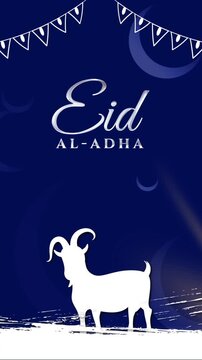 Vertical Eid Al Adha Animation Backgrounds