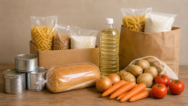 Charity Kitchen Ingredients for Community Meal Programs
