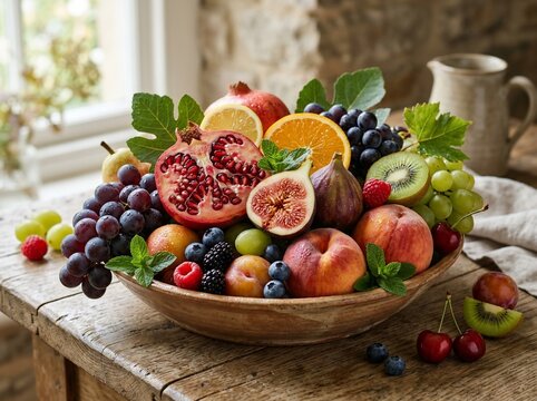 Fresh fruit bowl