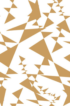 Seamless allover abstract multicolor textile digital design pattern