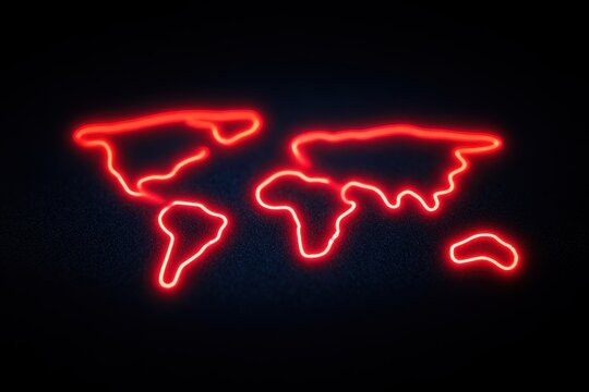 supply links shipping tracking global map route and commerce through data driven conversion
