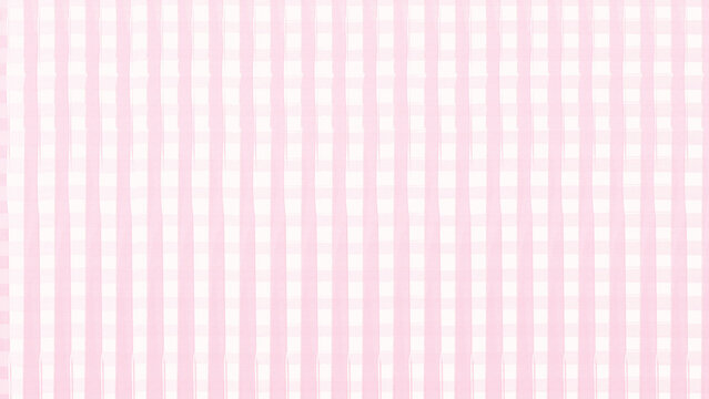 Soft pink gingham fabric texture repeating pattern background with checkered background material wallpaper tablecloth homeware creative decorative wrapping backdrop seamless template