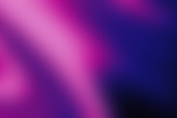 Fototapeta premium Vibrant purple abstract background, neon pink light leak texture, soft magenta gradient blur for modern digital design