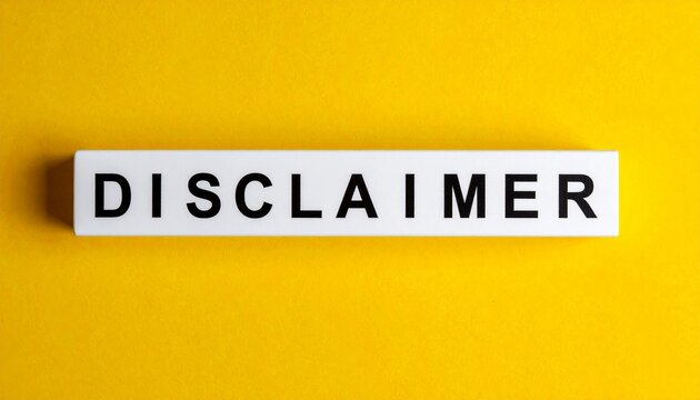 Disclaimer &ndash; Symbol of Caution and Clarity