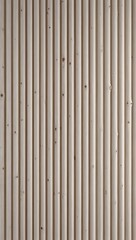 Fototapeta premium Seamless 8K Scandinavian Light Oak Fluted Wall Paneling Texture