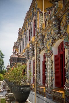Kien Trung Palace in the Imperial City of Hue, Vietnam