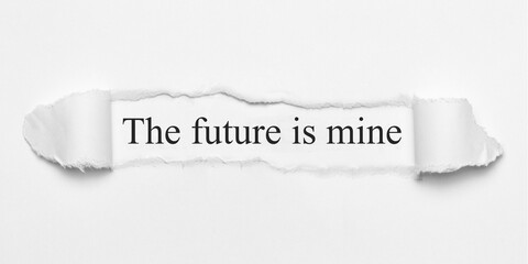 Obraz premium The future is mine 