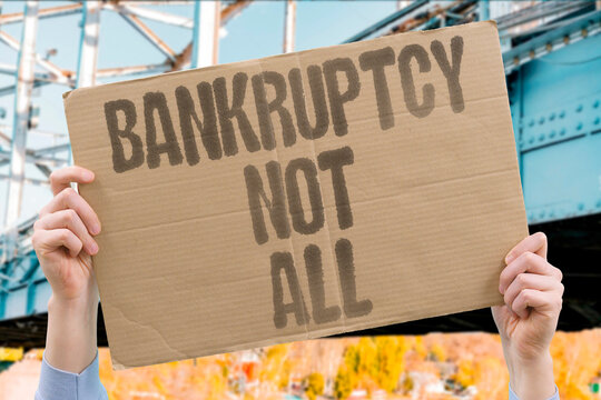 "Bankruptcy not all" Filing does not eliminate every kind of debt. BANKRUPTCY. DEBT. DISCHARGE. EXCEPTION. LIABILITY.