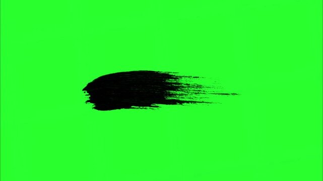 Brush strock animation 
