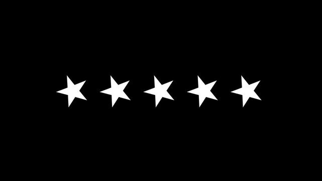 Twinkling stars animation stretch and blur Anamorphic orange flare bokeh blinking on black background for overlay effect, stretch white speech bubble and halftone
