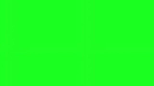 Black computer mouse cursor arrow pointing on green screen background pointer click interface select technology pointer click interface select