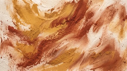 Obraz premium Rust orange abstract paint swirl texture for artistic backdrop