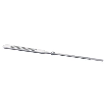 Antique Surgical Spatula - Vintage metallic surgical spatula medical instrument, isolated on a white background. 3D render image