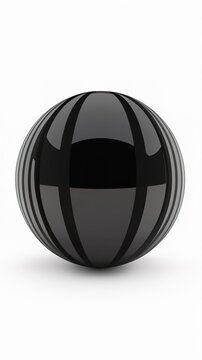 Shiny Black Sphere