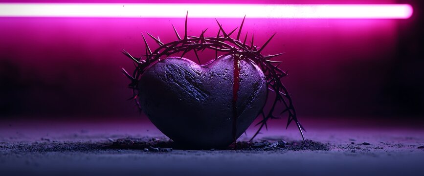 Heart with Crown of Thorns