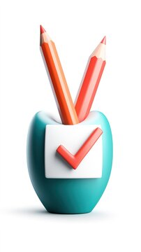3D To Do List Icon