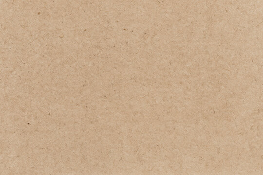 Smooth Recycled Light Brown Cardboard Texture