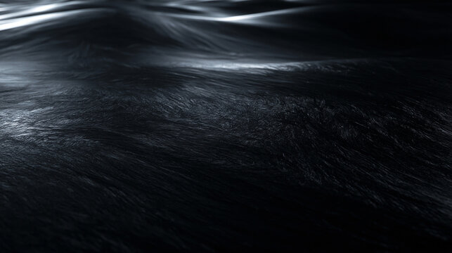 Abstract Dark Liquid Wave Surface Texture Background