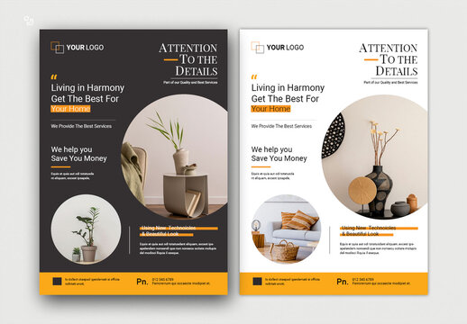 Interior Flyer Design Template