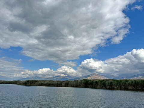 Lake Malaya Prespa in Greece