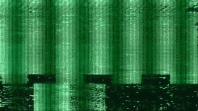 Retro-Futuristic pixelate Monitor synthwave style. Retro CCTV VHS pixel Wireframe. Abstract digital background. 80s, 90s Retro futurism, Retro wave cyberpunk grid matrix style. Glitch texture overlay