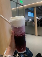 Cheese Grape Boom Tea © Juthaporn