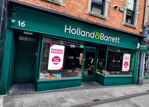 a health food store exterior