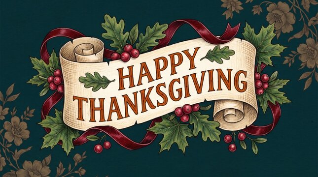 Celebrating thanksgiving a time for gratitude family gatherings delicious food and cherishing the bonds that unite us during this special autumn holiday