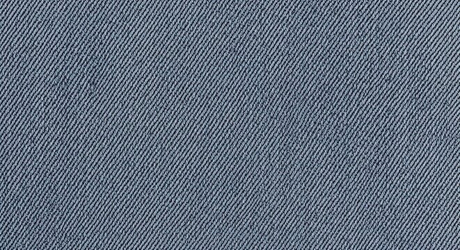 Blue Denim Fabric Texture Close-up