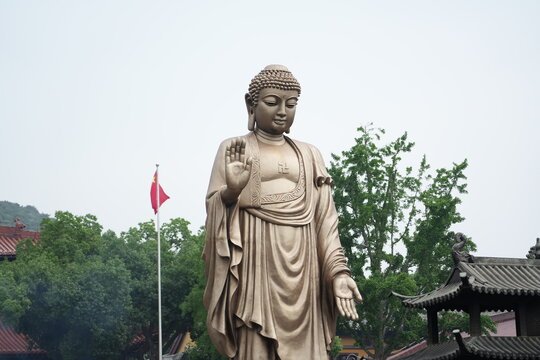 Wuxi Lingshan Buddha Statue in Jiangsu, China